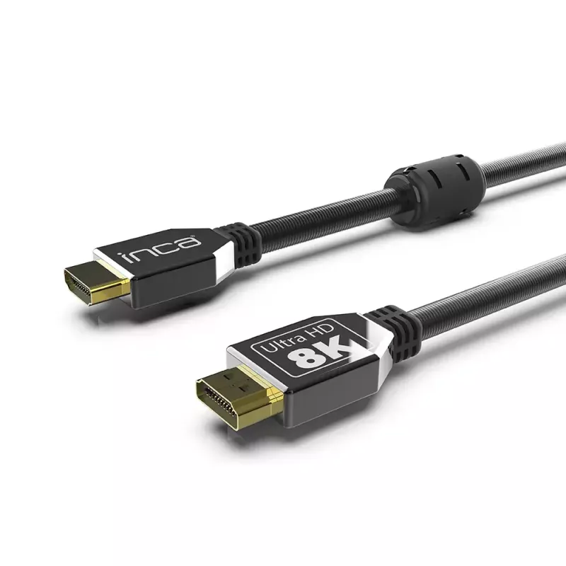 Inca IHD-21 HDMI kabelis 2 m HDMI Type A 3 x HDMI Type A melns