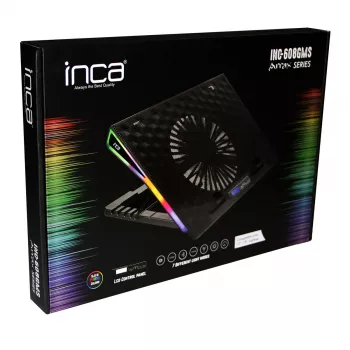 Klēpjdatora statīvs Inca INC-608GMS Melns 43,2 cm 17 collas