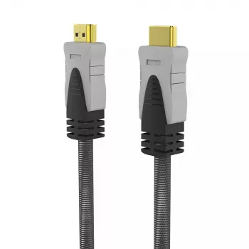 HDMI kabelis Inca IHD-03T 3 m HDMI Type A Male to Male pelēks