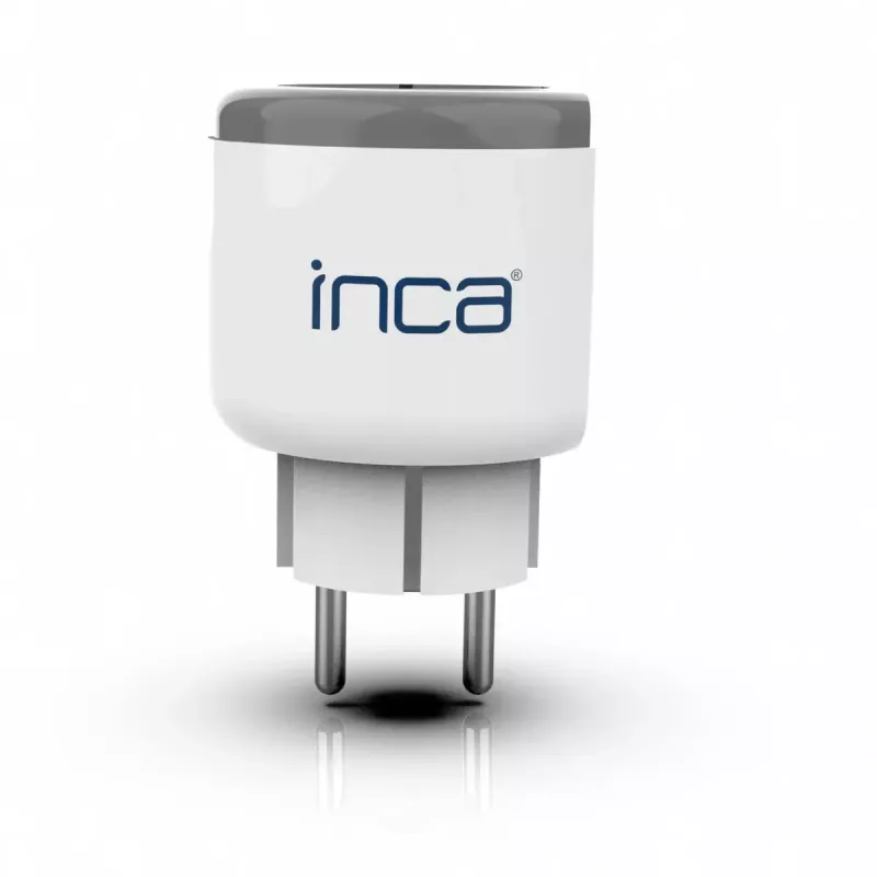 Viedā kontaktligzda Inca IWA-283 iekštelpām un ārā Wi-Fi 16 A balta