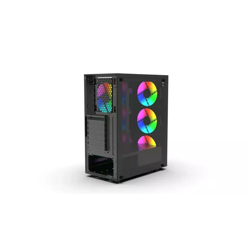 Datora korpuss Inca EMG-15XN Midi Tower melns