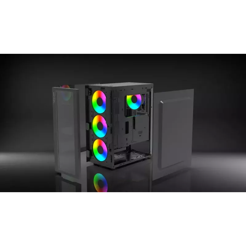 Datora korpuss Inca EMG-15XN Midi Tower melns