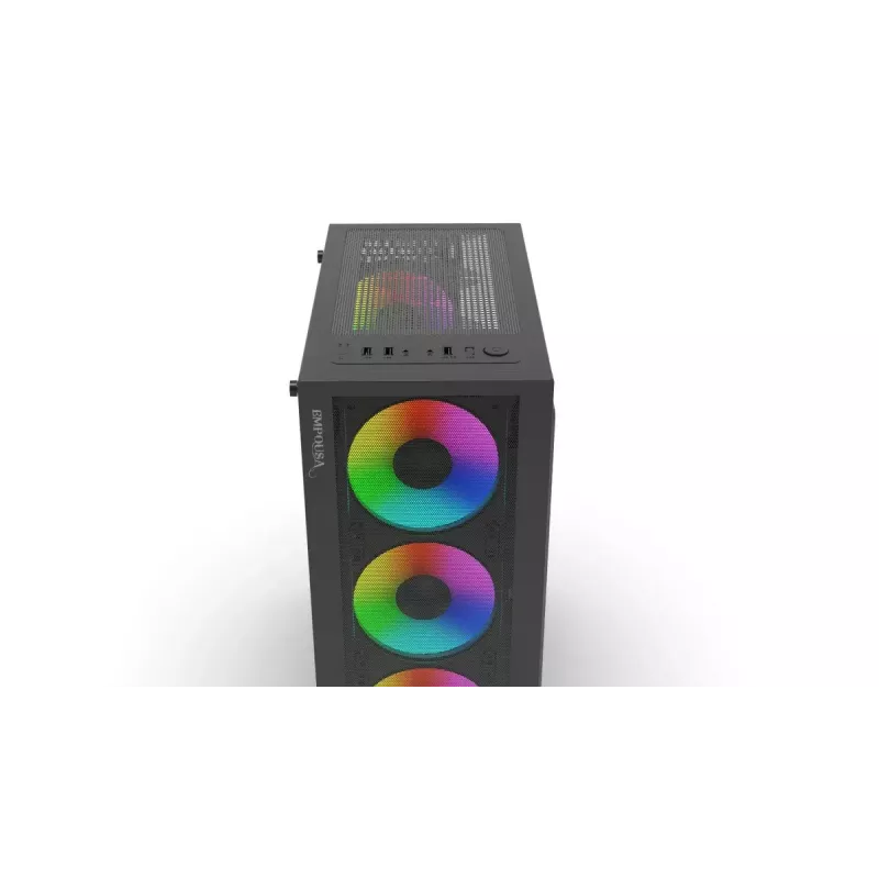 Datora korpuss Inca EMG-15XN Midi Tower melns