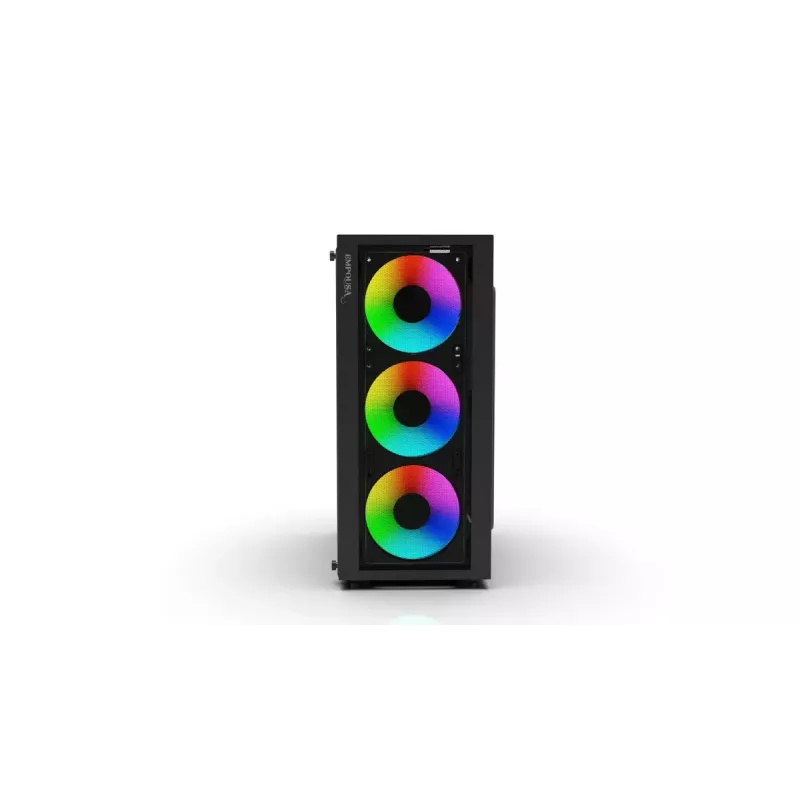 Datora korpuss Inca EMG-15XN Midi Tower melns