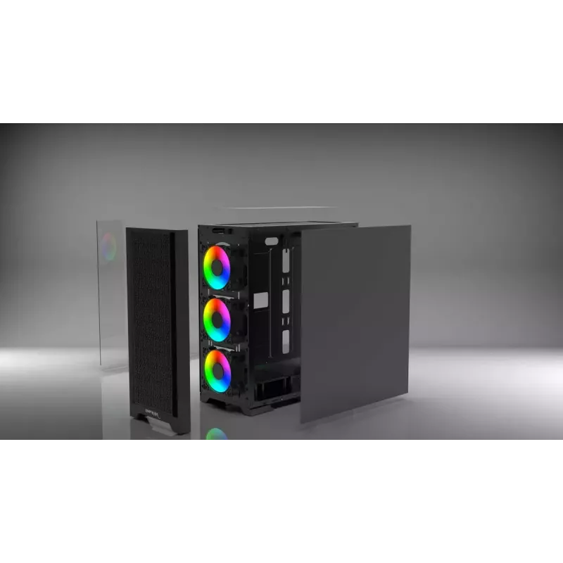 PC korpuss Inca EMG-15XB Midi Tower melns