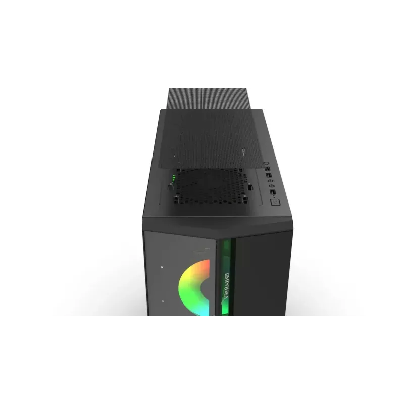 PC case Inca EMG-17XN Midi Tower Melns