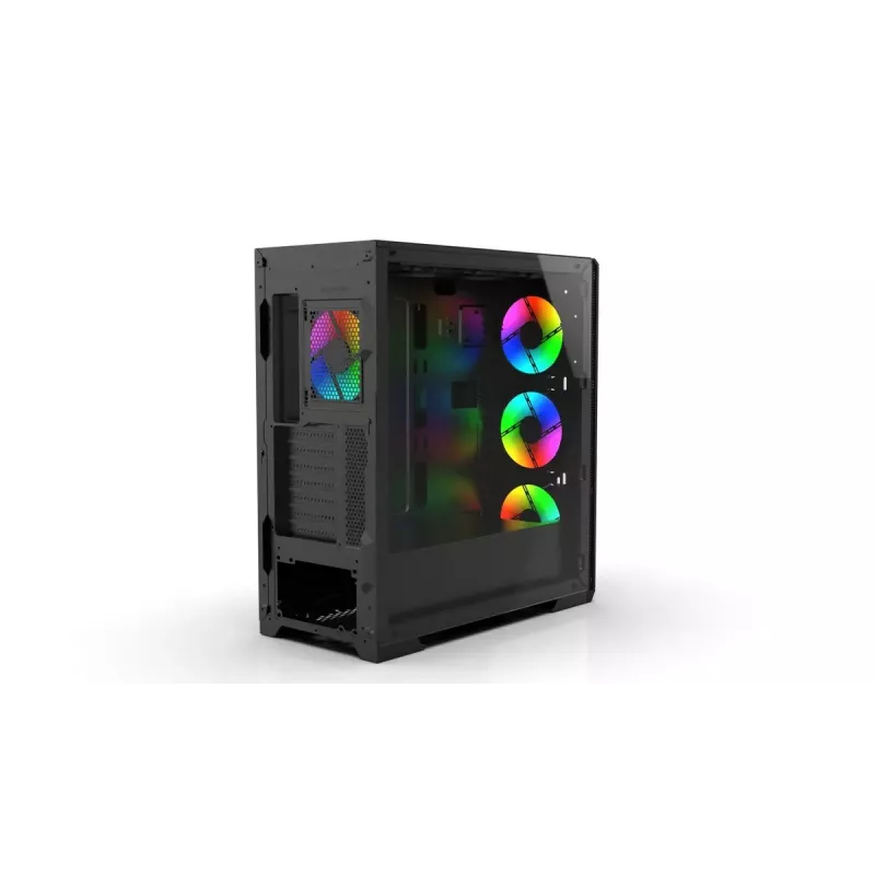 PC case Inca EMG-17XN Midi Tower Melns
