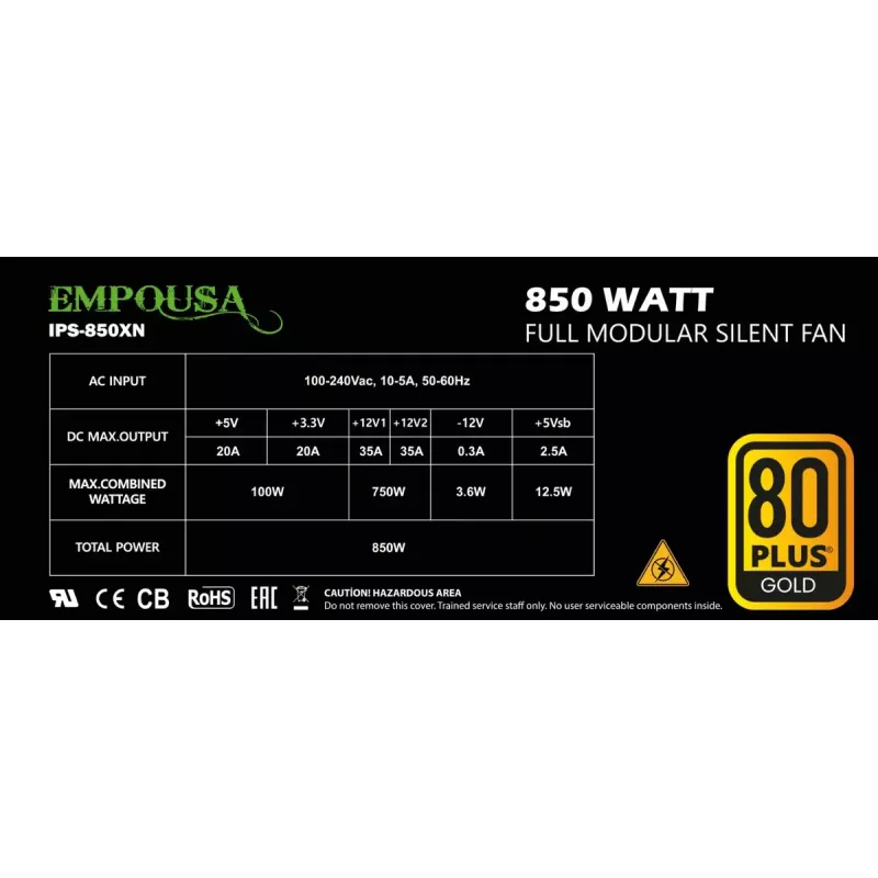 Inca IPS-850XN barošanas bloks 850 W