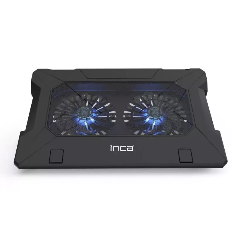 Inca INC-321RX klēpjdatora dzesēšanas paliktnis, 43,2 cm, 2 ventilatori, melns