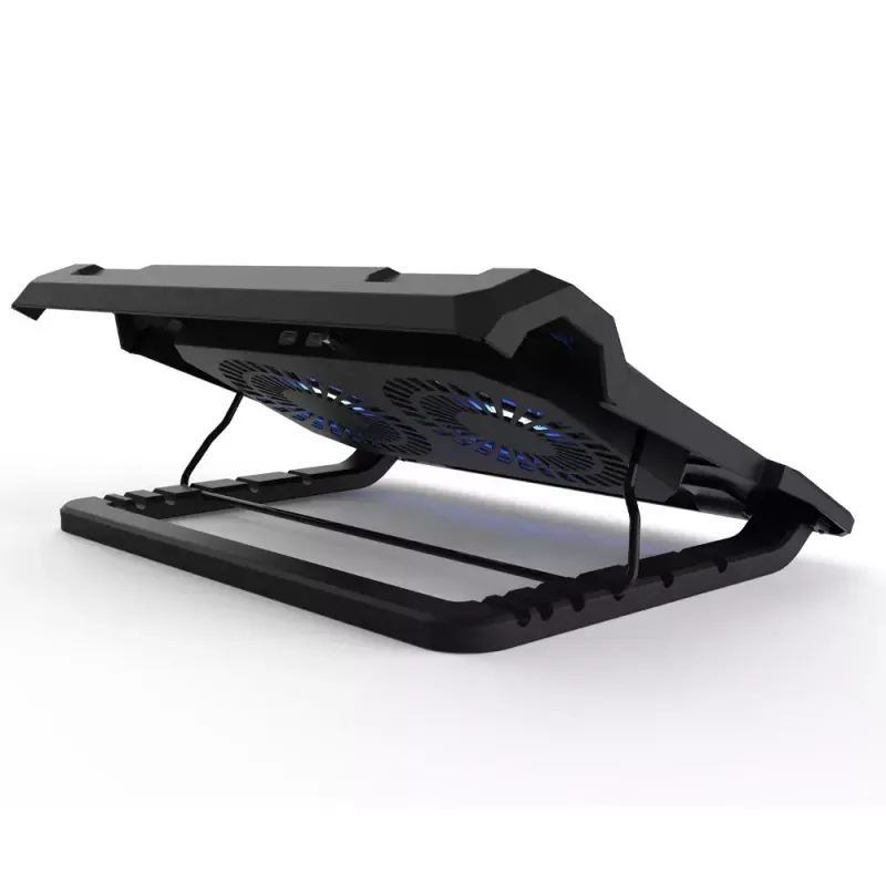Inca INC-321RX klēpjdatora dzesēšanas paliktnis, 43,2 cm, 2 ventilatori, melns