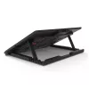 Klēpjdatora dzesēšanas paliktnis Inca INC-601GMS 43,2 cm 6 ventilatori USB melns