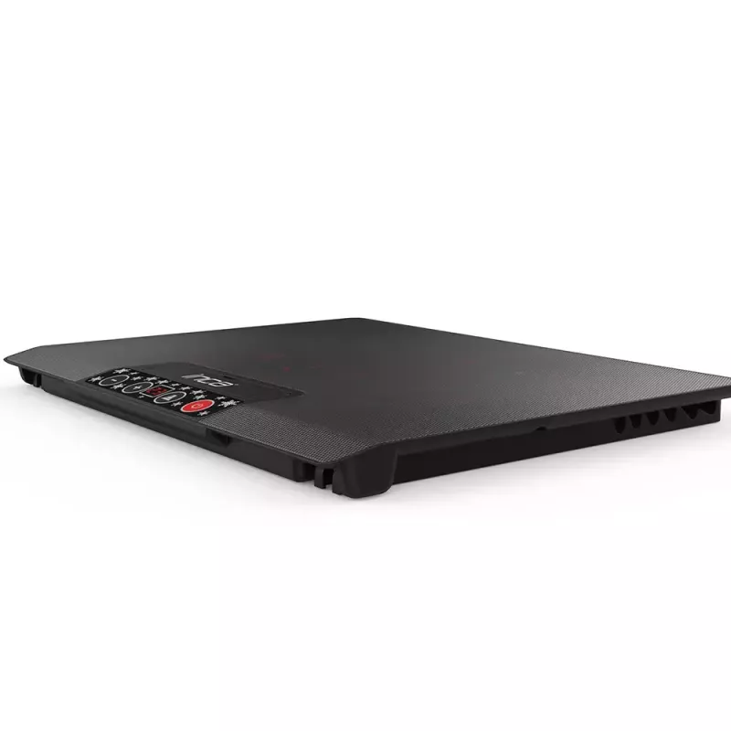 Klēpjdatora dzesēšanas paliktnis Inca INC-601GMS 43,2 cm 6 ventilatori USB melns