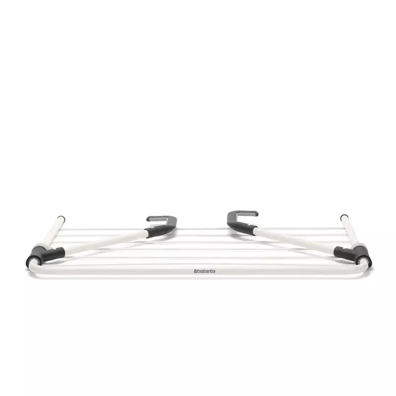 Pakaramā klipša veļas žāvētājs Brabantia 102769 melns sudrabains 710 mm