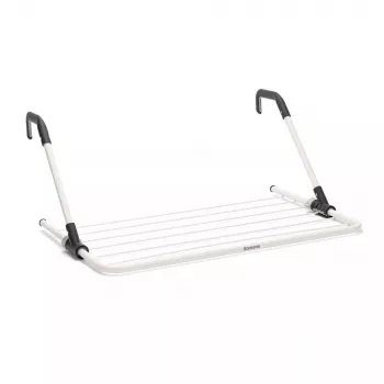 Pakaramā klipša veļas žāvētājs Brabantia 102769 melns sudrabains 710 mm
