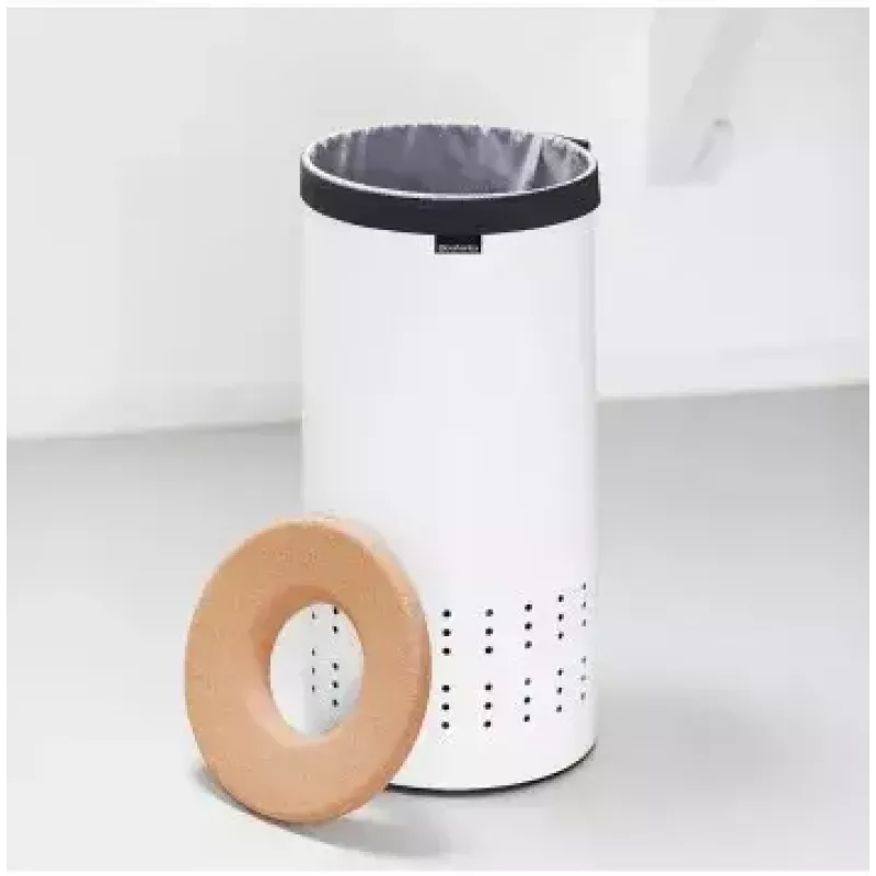 Veļas grozs Brabantia 104367 Brūns Balts Augstums 665 mm Diametrs 30 cm