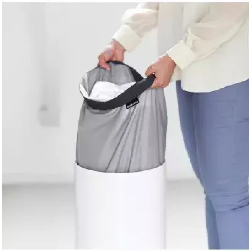 Veļas grozs Brabantia 104367 Brūns Balts Augstums 665 mm Diametrs 30 cm