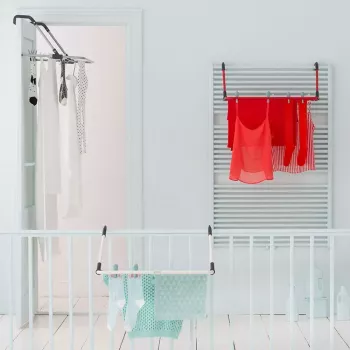 Pakaramā drēbju žāvētājs Brabantia 105241 Balts 710 mm x 290 mm x 690 mm
