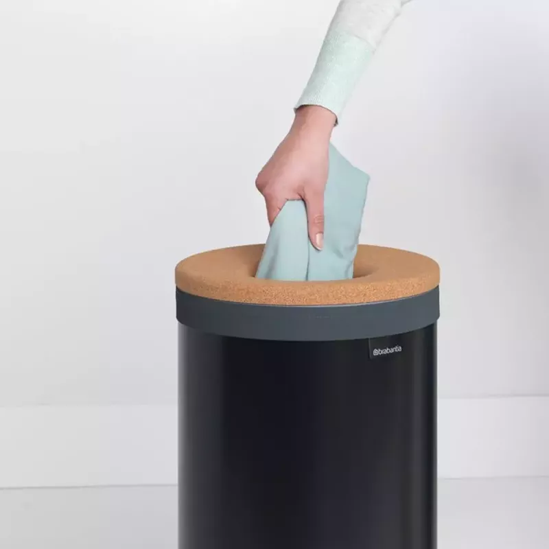 Veļas grozs Brabantia 120008 35L Apaļš Melns
