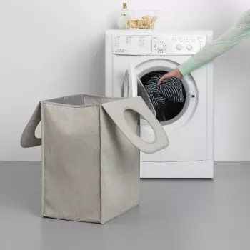 Veļas grozs Brabantia 120367 55L Taisnstūra Pelēks