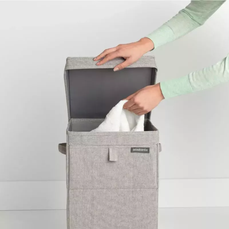 Veļas grozs Brabantia 120428 35L taisnstūrveida pelēks
