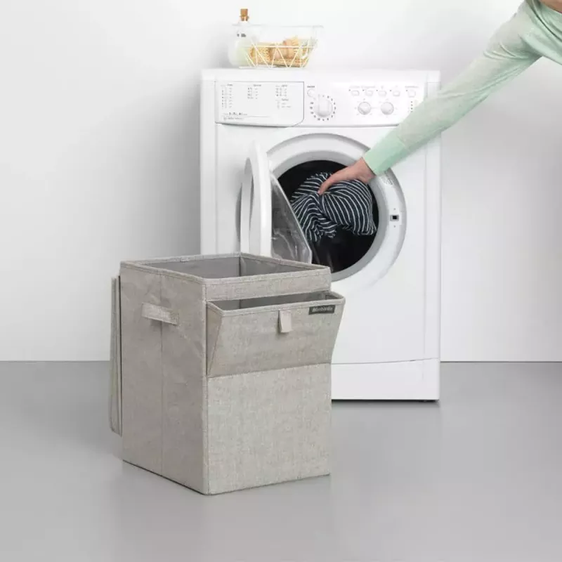 Veļas grozs Brabantia 120428 35L taisnstūrveida pelēks