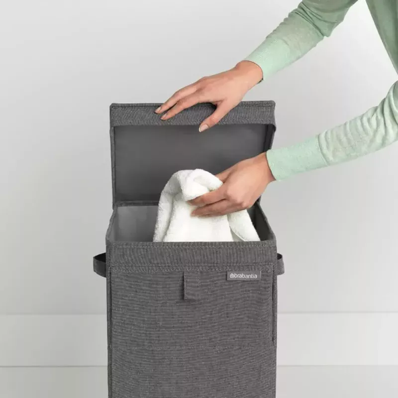 Veļas grozs Brabantia 120442 35L taisnstūrveida melns