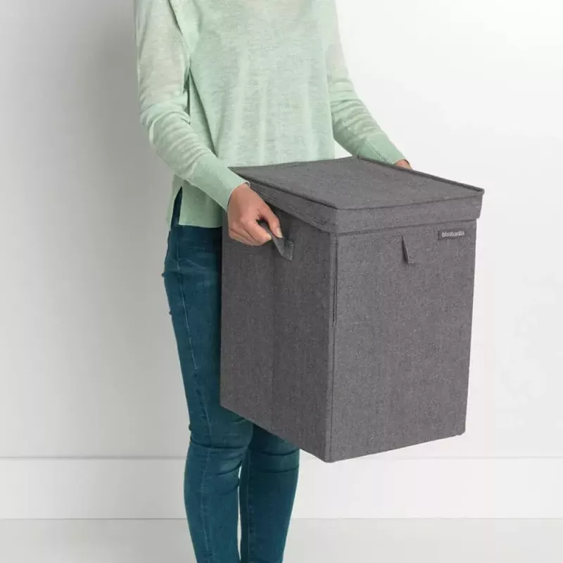 Veļas grozs Brabantia 120442 35L taisnstūrveida melns