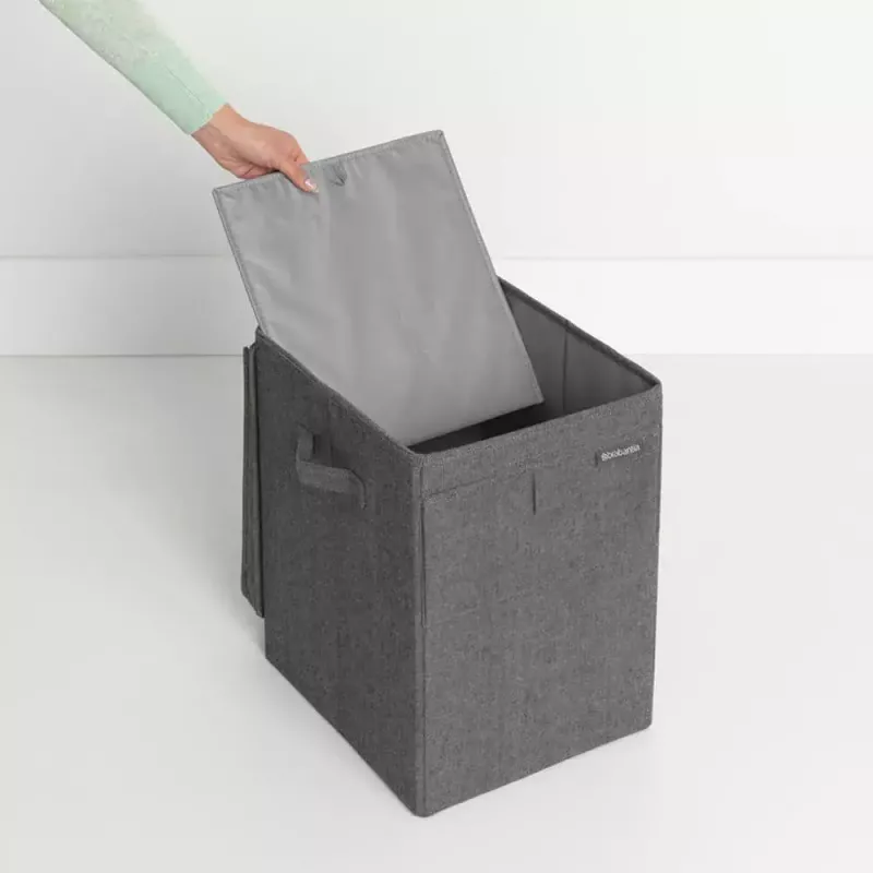 Veļas grozs Brabantia 120442 35L taisnstūrveida melns