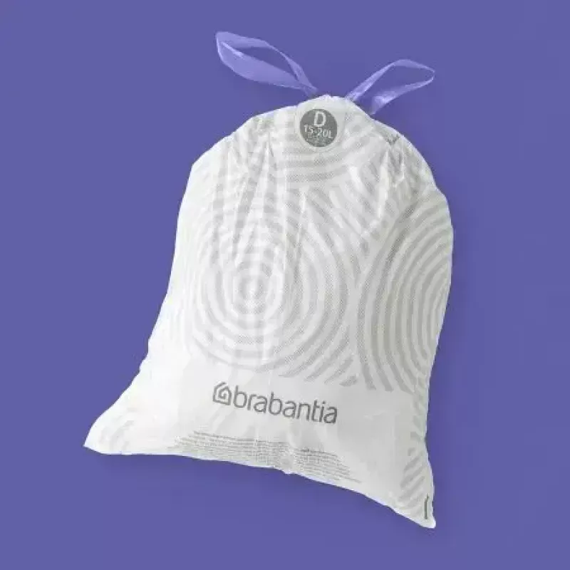 Misu maisi BRABANTIA 138164, 20 L, balti, plastmasas, 40 gab., 545×435 mm