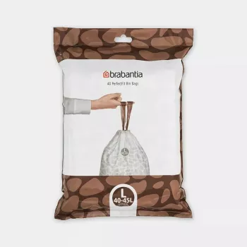 Atkritumu maisi BRABANTIA 138645 40–45 L tvertnēm, 40 gab. iepakojumā