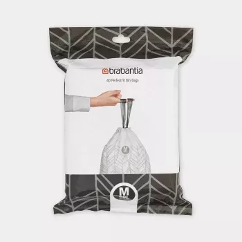 Atkritumu maiss Brabantia 138829 60 L Balts 40 gab.