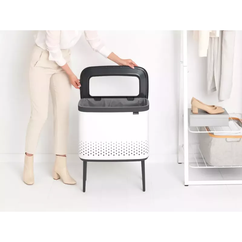 Veļas grozs Brabantia Bo 60L Taisnstūrveida MDF 200502