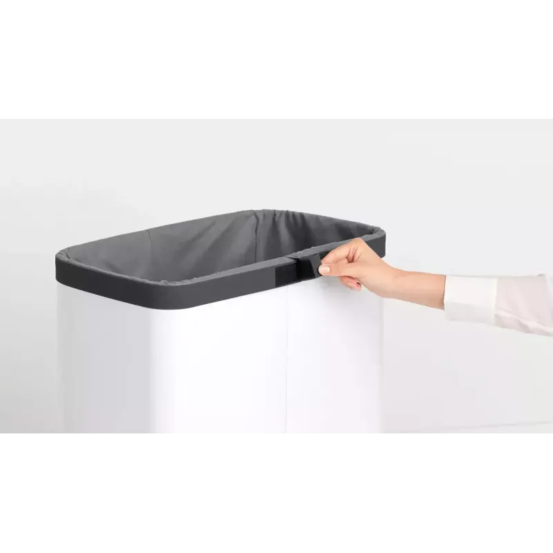Veļas maiss Brabantia 200700 60L Ovāls Pelēks