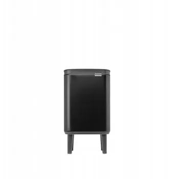 BRABANTIA BO 4L Matte Melns atkritumu tvertne, modelis 22 70 28, 4 litru atkritumu tvertne