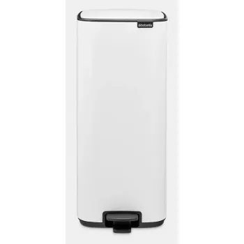 Brabantia Bo Pedal Bin 30 L Rectangular Steel balta