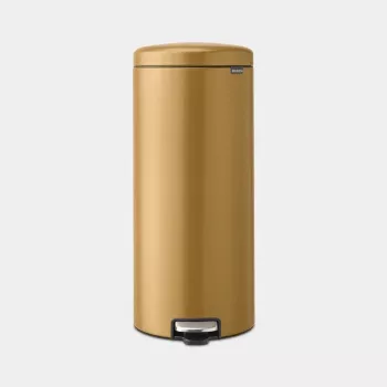 Atkritumu tvertne Brabantia 238765 apaļa tērauda zelta krāsā diametrs 29,3 cm dziļums 380 mm augstums 679 mm