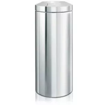 Atkritumu tvertne BRABANTIA Flame Guard Brilliant Steel 28 75 27 — pedāļa tvertne, 28 L, nerūsējošais tērauds, liesmu slāpējošs ieliktnis
