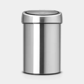 Atkritumu tvertne BRABANTIA Touch Bin 3 L, matēts tērauds, modelis 36 39 86