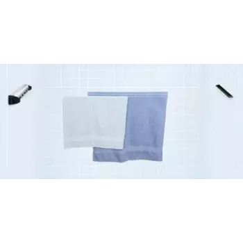 Pie sienas stiprināms žāvējamais režģis Brabantia Pull-Out Drying Lines Set 2 pcs Nerūsējošais tērauds
