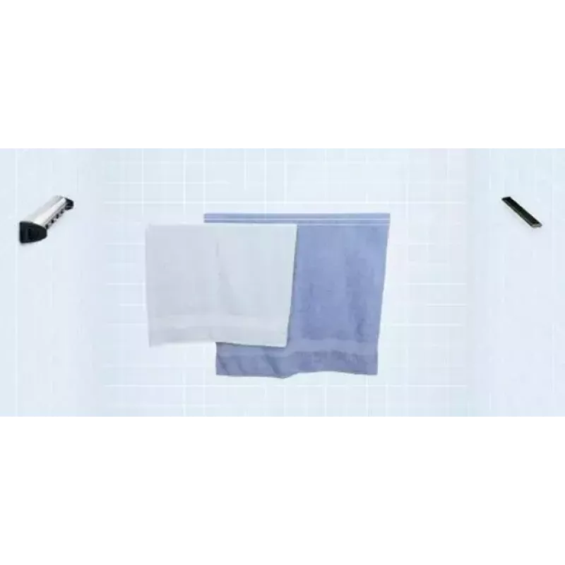 Pie sienas stiprināms žāvējamais režģis Brabantia Pull-Out Drying Lines Set 2 pcs Nerūsējošais tērauds