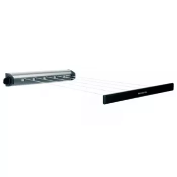 Pie sienas stiprināms žāvējamais režģis Brabantia Pull-Out Drying Lines Set 2 pcs Nerūsējošais tērauds