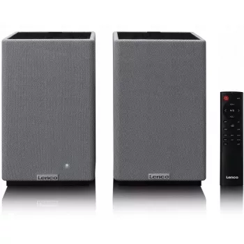 Pārnēsājams skaļrunis Lenco SPB-240BKGY pelēks/melns
