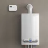 Oglekļa monoksīda detektors Alecto COA3910 — elektroķīmiskais CO sensors, darbināms ar baterijām, balts, 110×78×37 mm