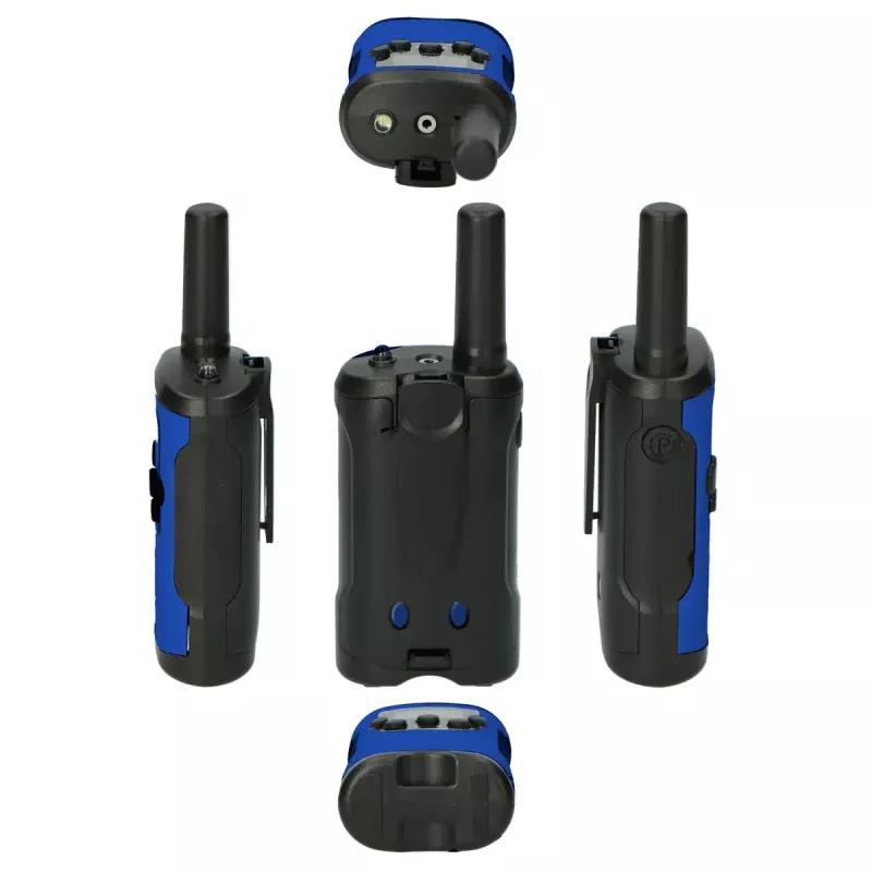 Alecto FR175BW divvirzienu radio 8 kanāli 446 MHz melns zils
