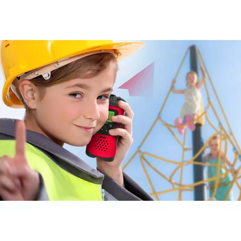 Alecto FR115RD divvirzienu radio 8 kanāli 446 MHz melns sarkans