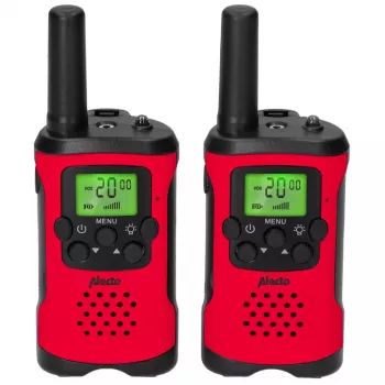 Alecto FR115RD divvirzienu radio 8 kanāli 446 MHz melns sarkans