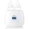 Pudeļu sildītājs Alecto BW700TWIN — dubultais 3-in-1 elektriskais pudeļu sildītājs, 512 W, 230 V, balts