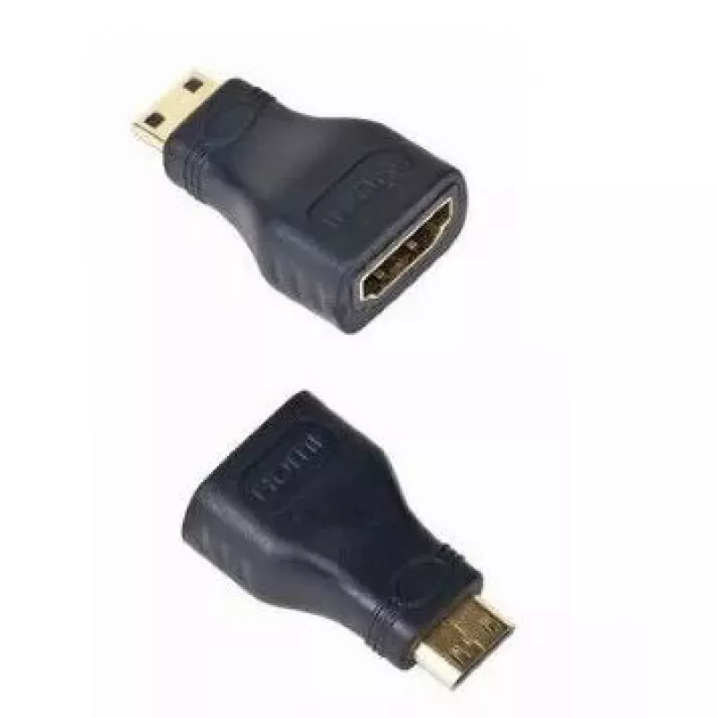 savienotāju adapteris mini-HDMI Gembird A-HDMI-FC melns