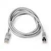 Tīkla kabelis Gembird PP6A-LSZHCU-1.5M RJ-45 Cat6a 1,5 m pelēks