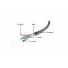 Tīkla kabelis Gembird PP6A-LSZHCU-1.5M RJ-45 Cat6a 1,5 m pelēks